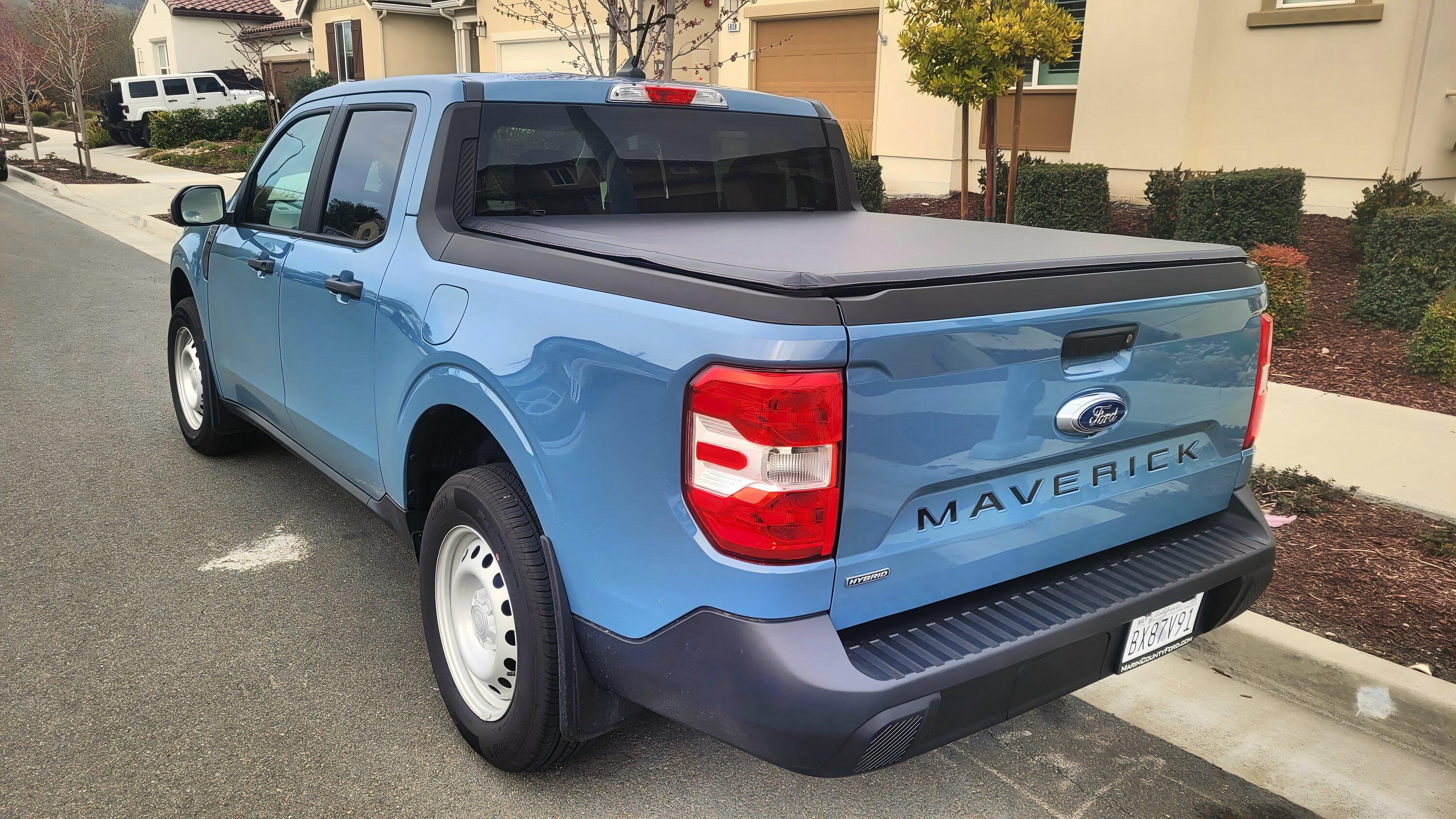 Ford Maverick A Small Maverick Accessories Gift for Those Who Install Muslogy Mud Flaps! 20230318_163348_HDR