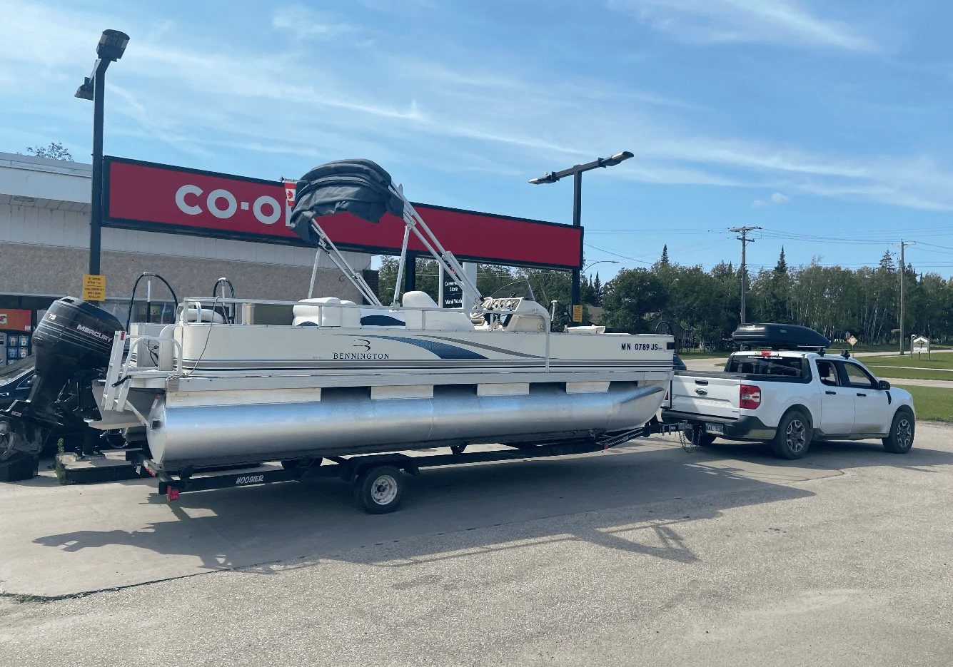Ford Maverick Bass Boat Towing with 2.0L 4K Towing Package 1682089234041