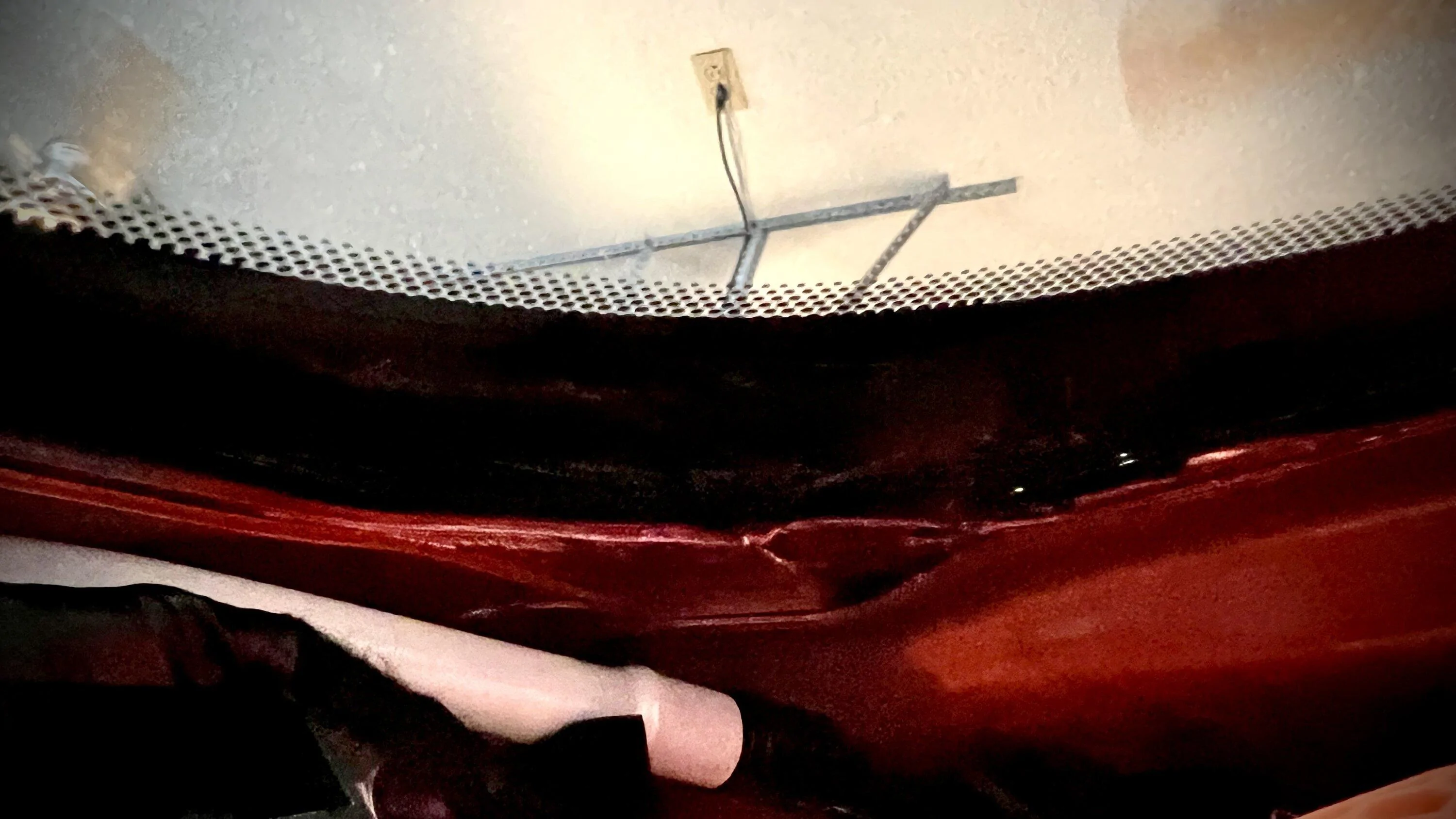 Ford Maverick Windshield Alignment Pin - Rattle Silenced…finally. IMG_7969