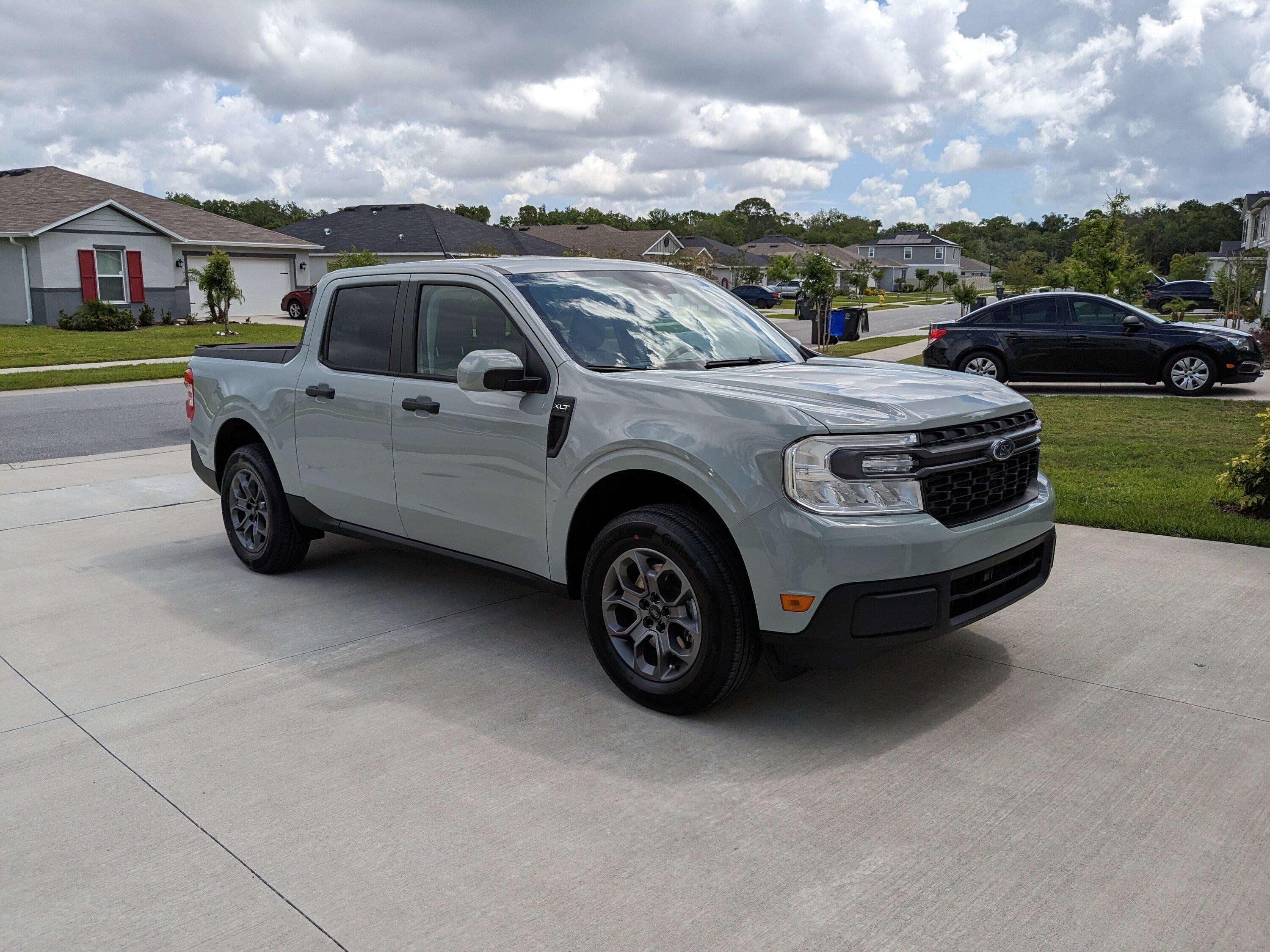 Ford Maverick Finally arrived - Space Coast Cactus Gray - Gary Yeomen's PXL_20230421_153721605.MP