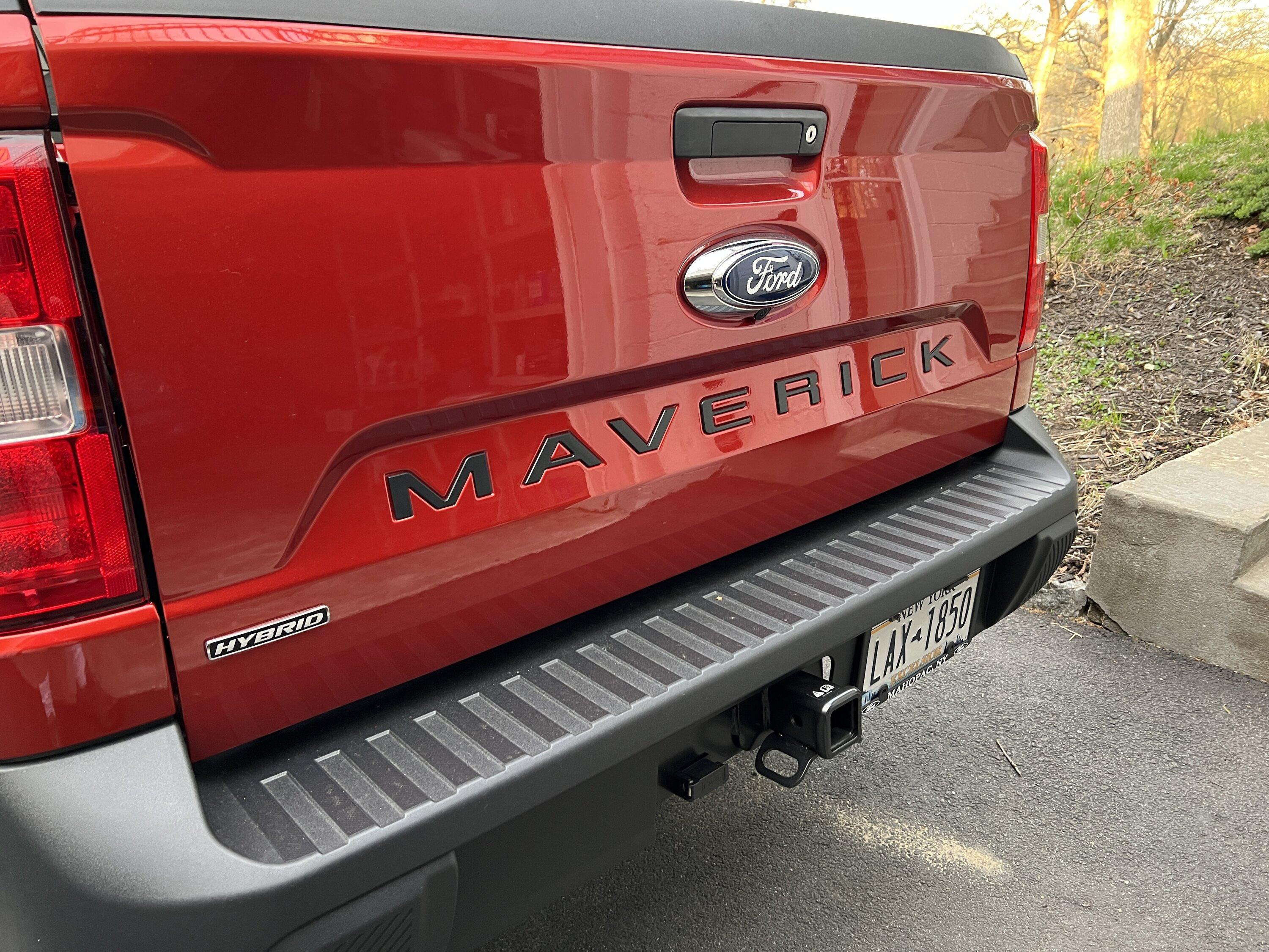 Ford Maverick Some installed decals for my ride IMG_4973