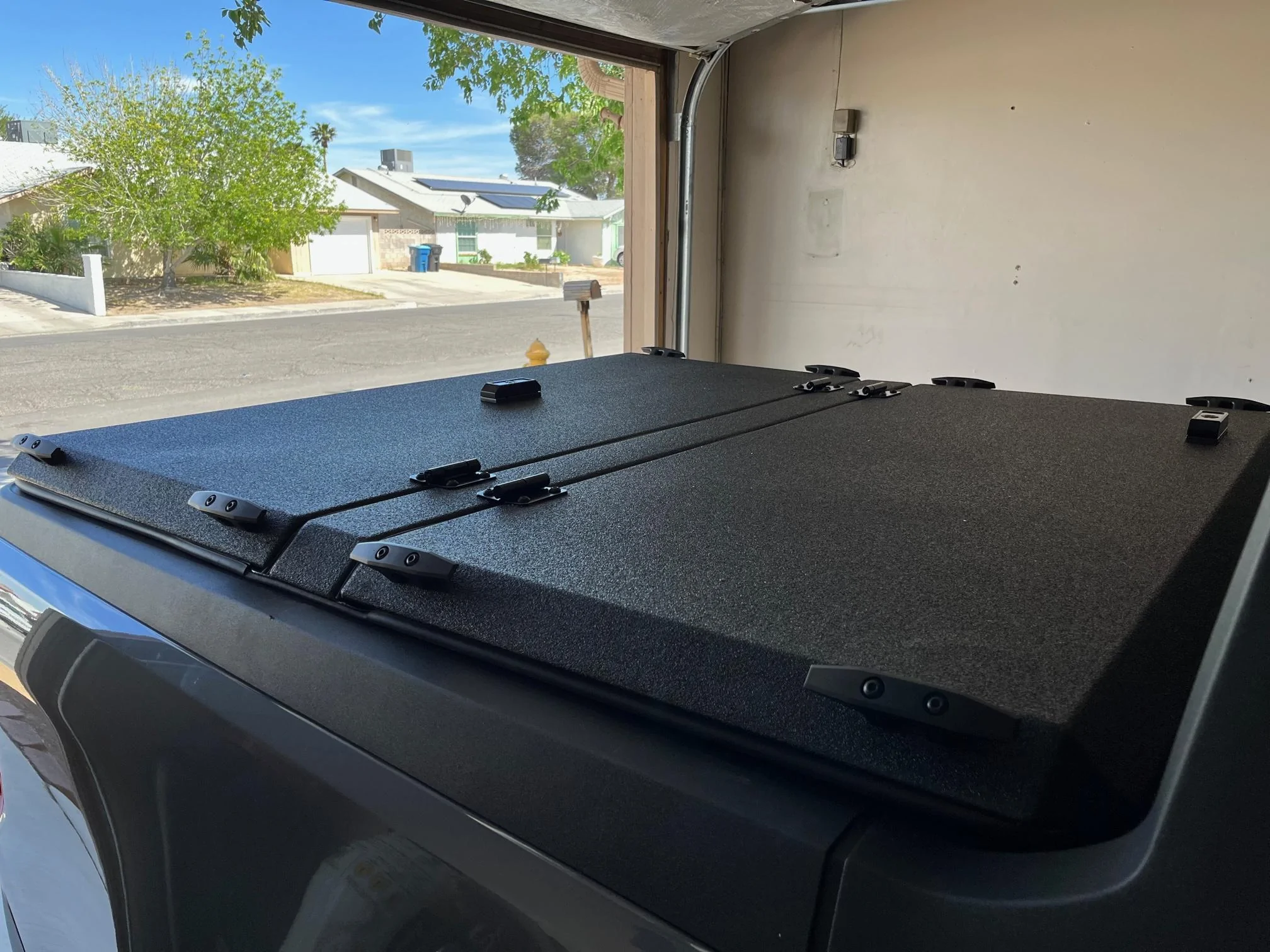 Ford Maverick Diamondback SE Bed Cover and OEM Bed Rail Installed IMG_4933