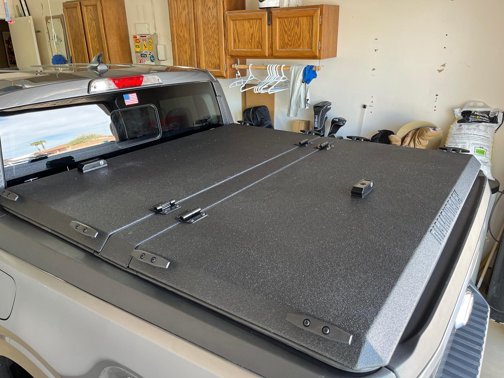Ford Maverick Diamondback SE Bed Cover and OEM Bed Rail Installed IMG_4935