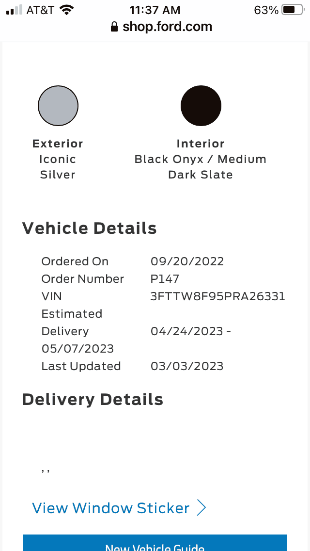 Ford Maverick Order no longer showing on Ford.com 8EFB2A35-2445-4A37-BDCC-AED86F7BAB73