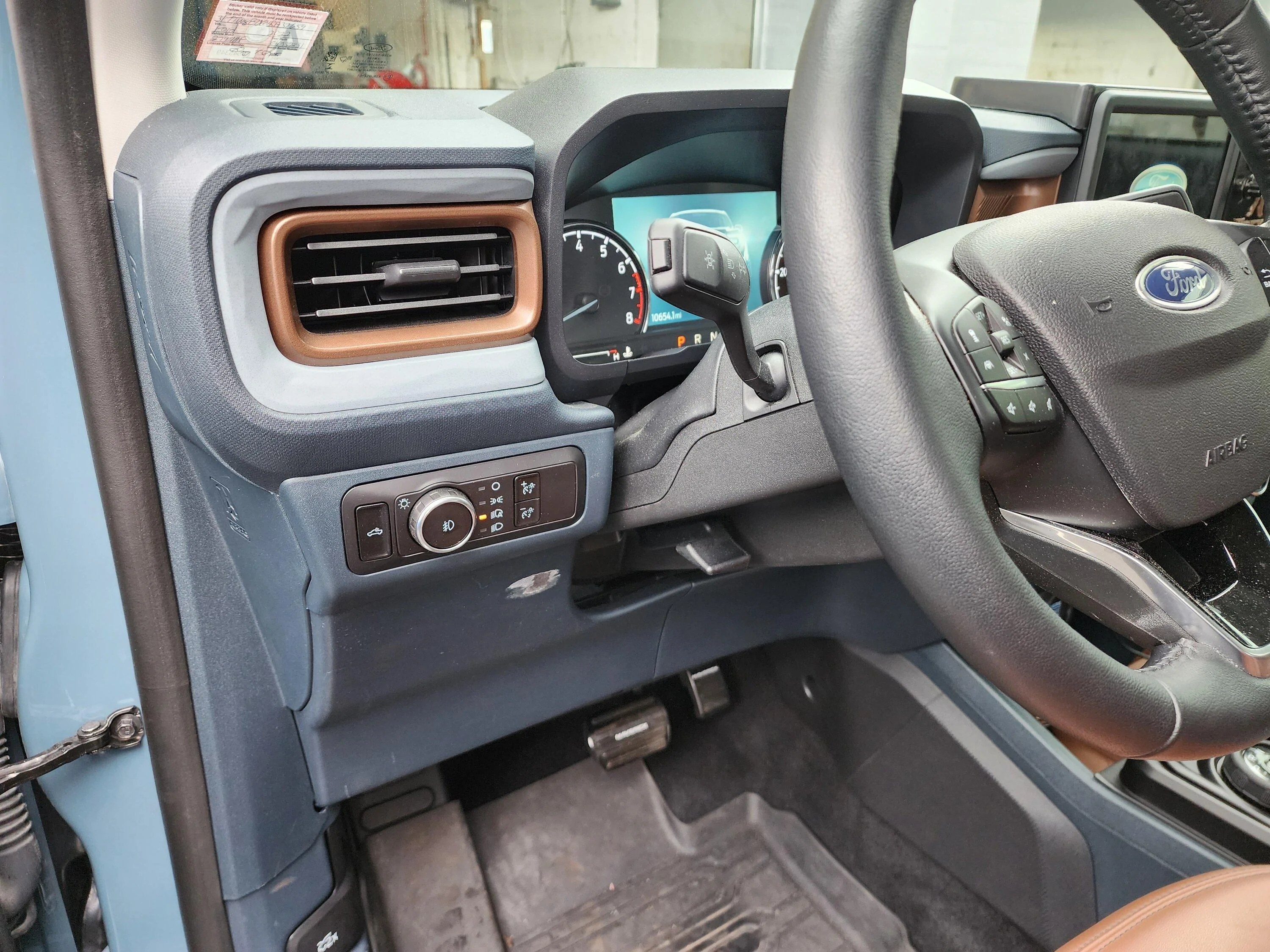 Ford Maverick F-150 Fog Lamp Switch and Wire Harness Installed in Maverick - DIY 20230422_154937
