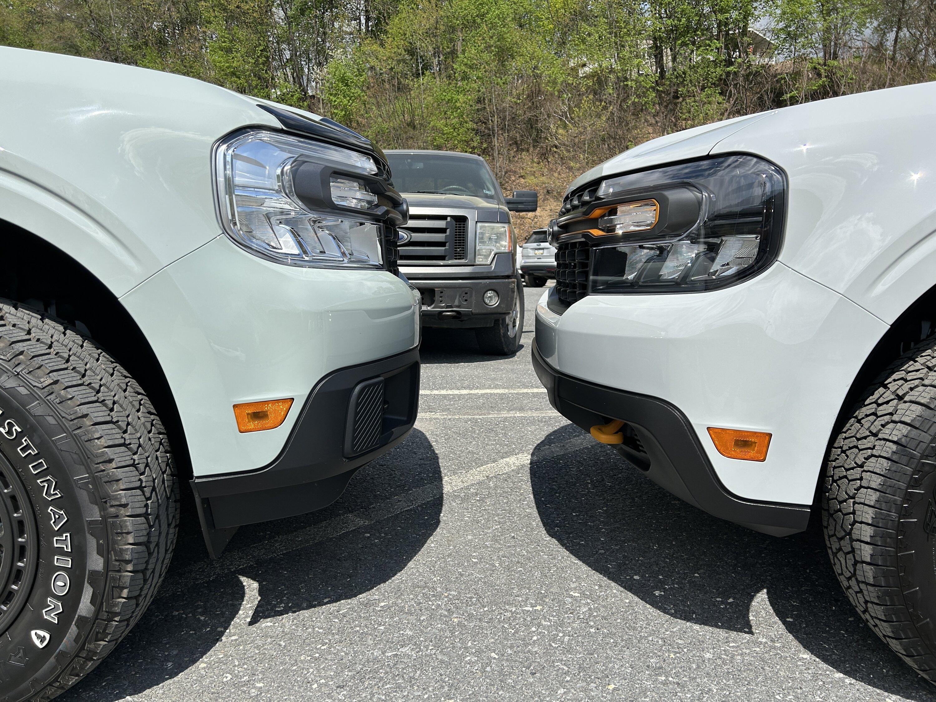 Ford Maverick PHOTOS: Lifted FX4 Maverick vs. Tremor Maverick IMG_9221