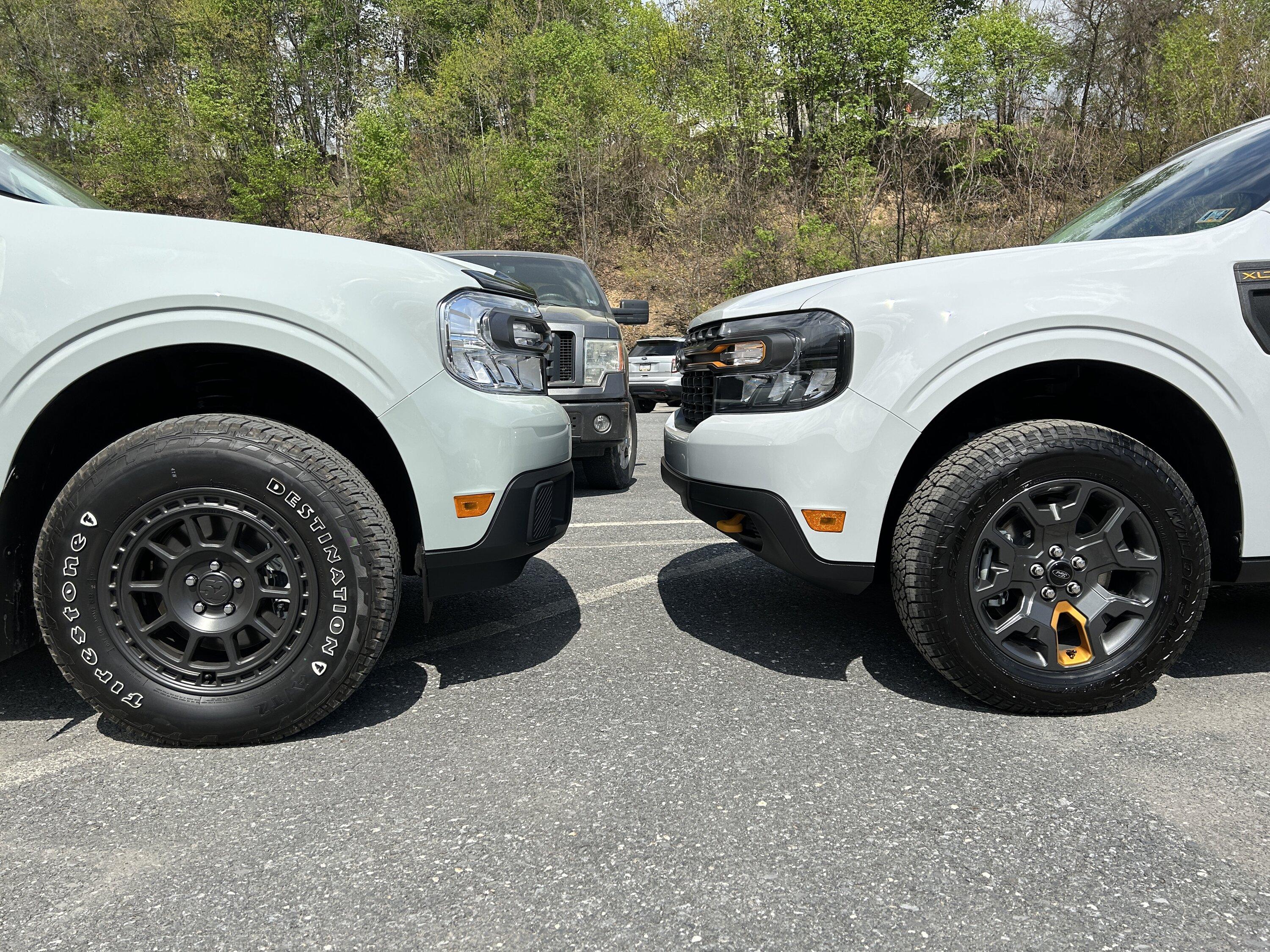 Ford Maverick PHOTOS: Lifted FX4 Maverick vs. Tremor Maverick IMG_9220