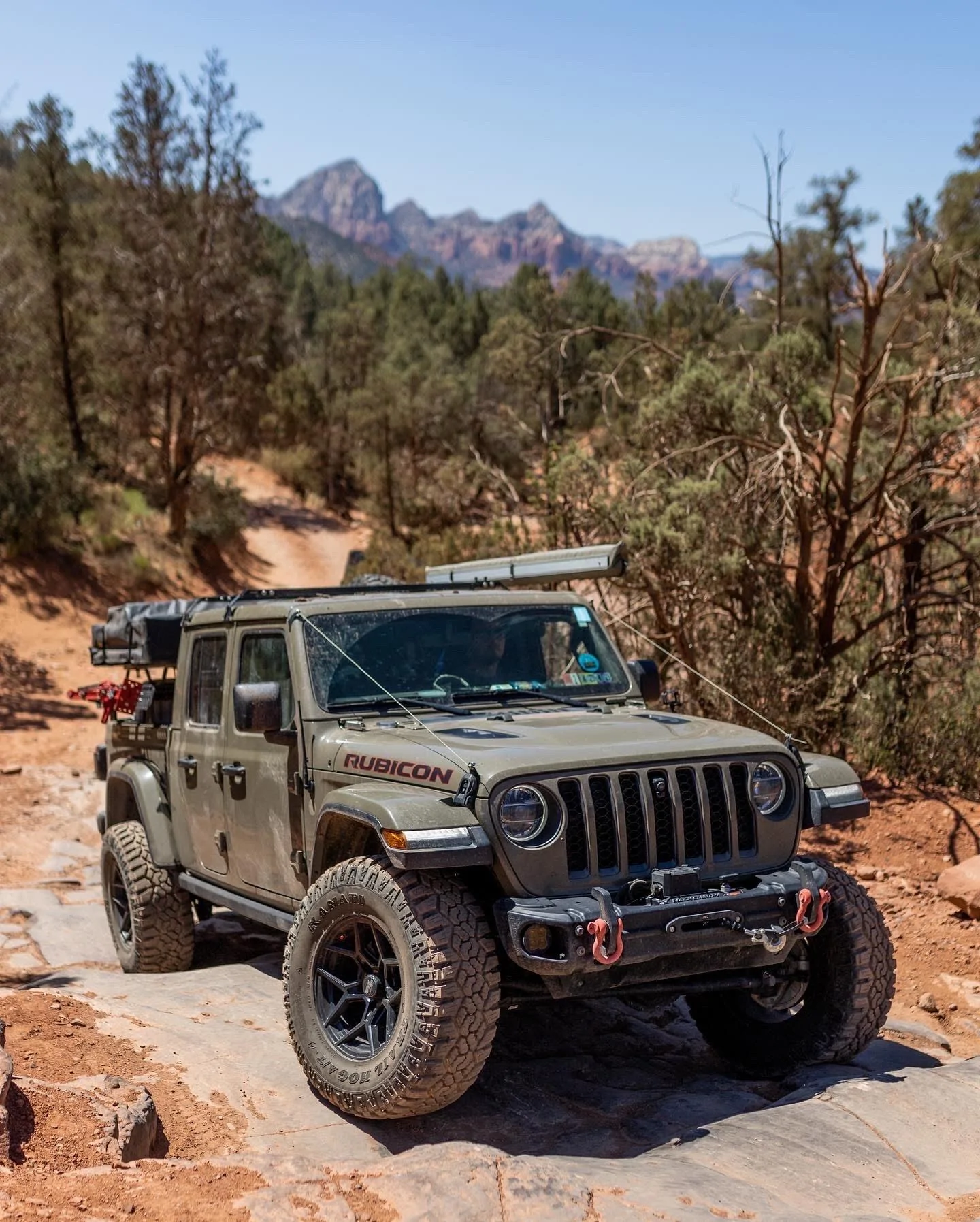 Ford Maverick Gladiator ---> Maverick Hybrid light overland build set up gladiator 2 