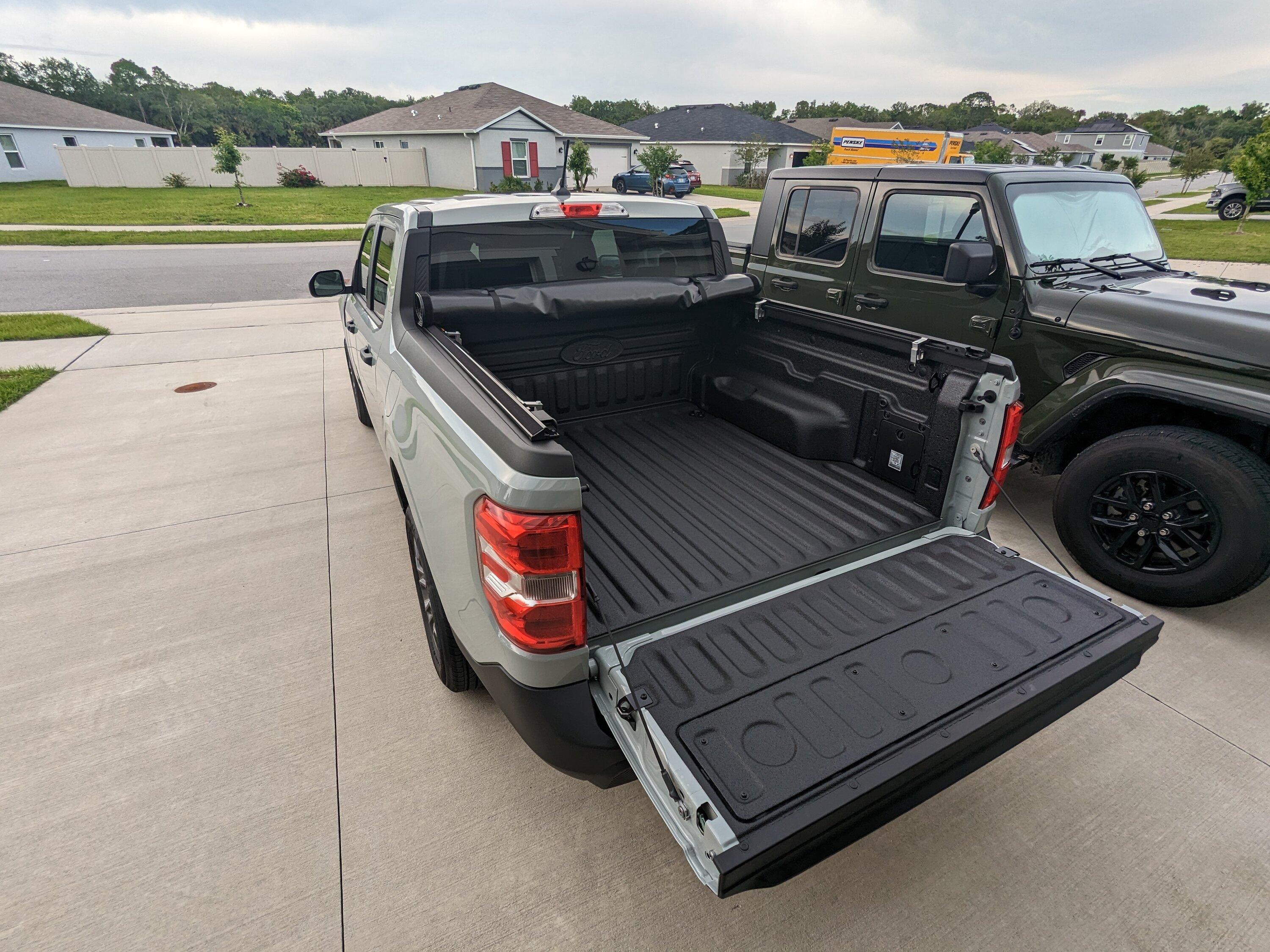2022 Manufacturer Soft Tri-Fold FORD Maverick F250 Long Bed Truck Cover Tonneau Cover For Ford Ranger - View #3