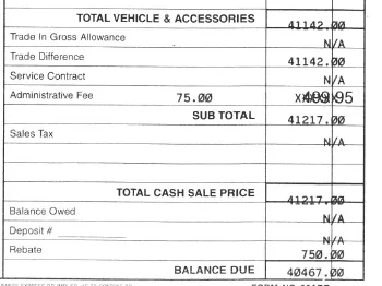 Ford Maverick Are these fees normal? 1682518583394