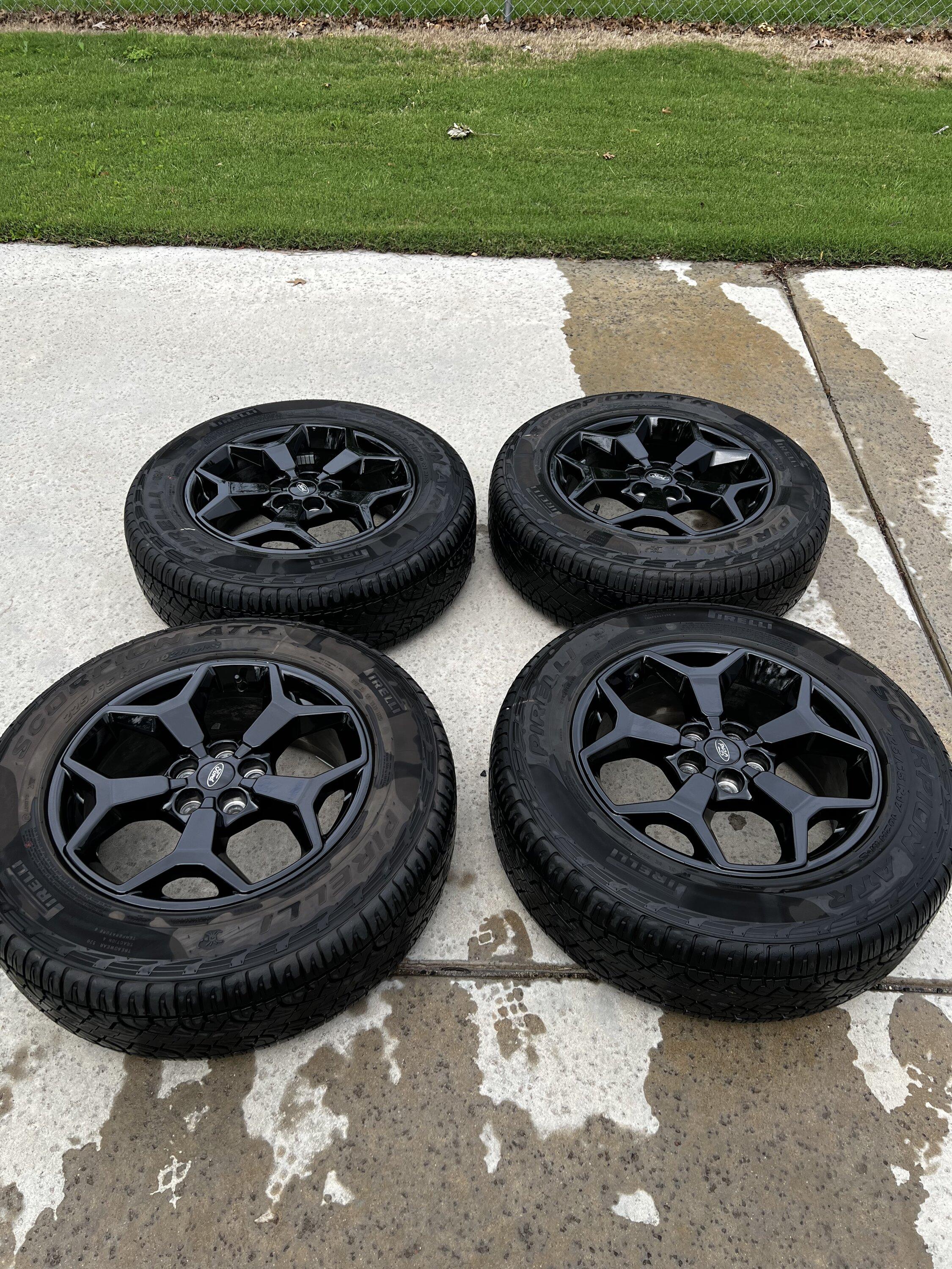 Ford Maverick Set of stock wheels from 2022 Ecoboost FX4 4ADB400E-F59E-4A21-8C4A-534E3BD74DDA