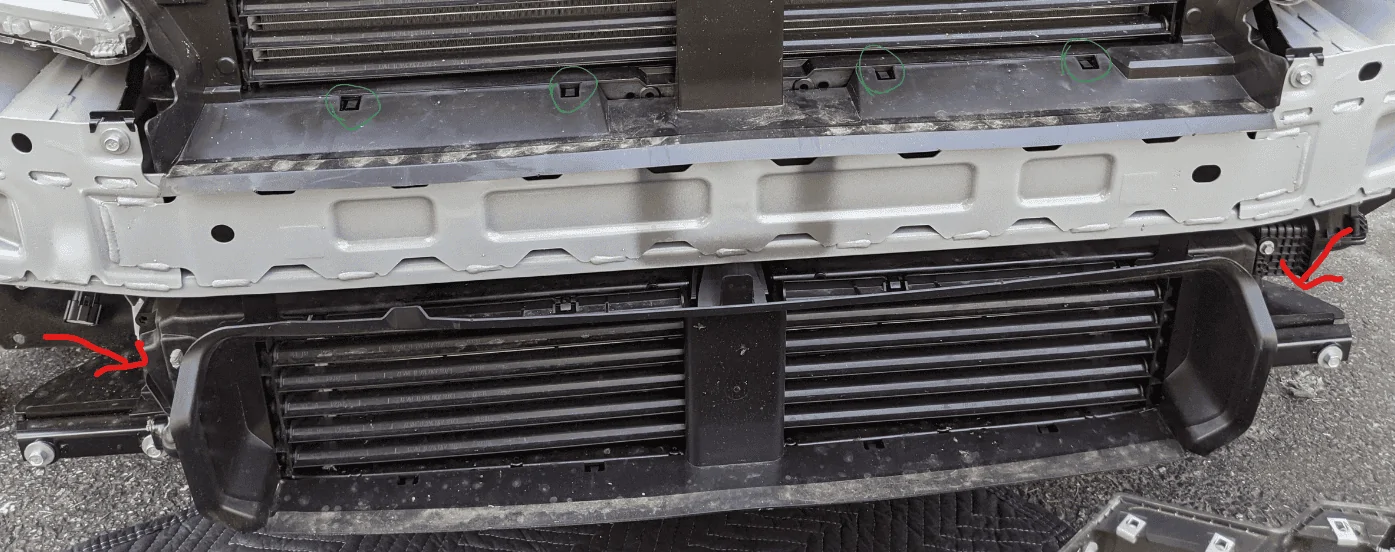 Ford Maverick Front Bumper/Sensor damaged from gravel - Ford can't find part 1682635002907
