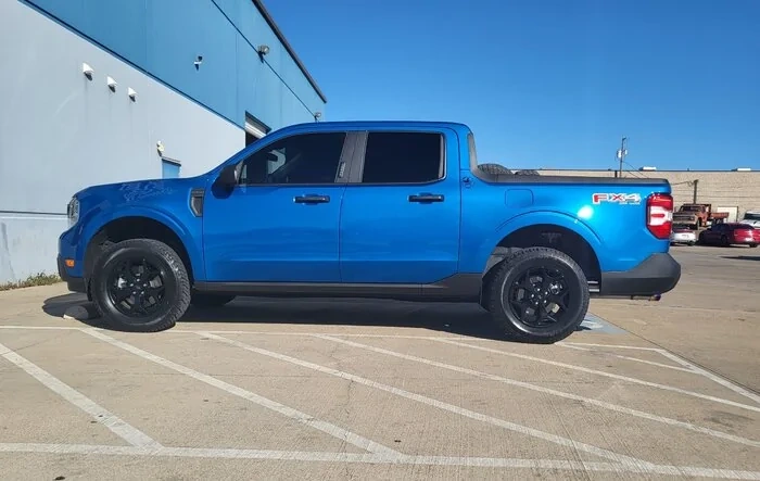 2.5" Lift Kit and exhaust w/ quad exhaust tips installed