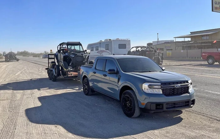Nearly Max Towing Weight Results on Maverick With 4K Tow Package