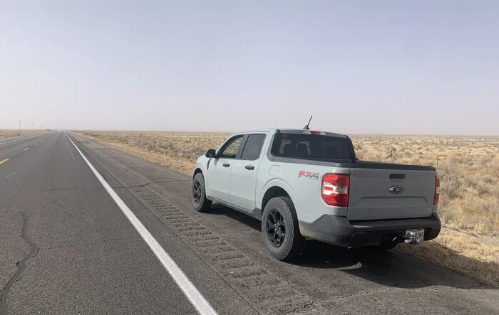 Buschur's long road trip with the shop Maverick XLT.  Pics/data/review
