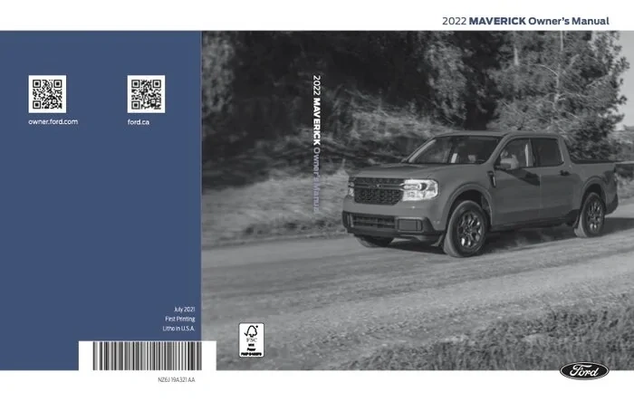 📘 2022 Ford Maverick Owner's Manual [Download PDF Inside]!