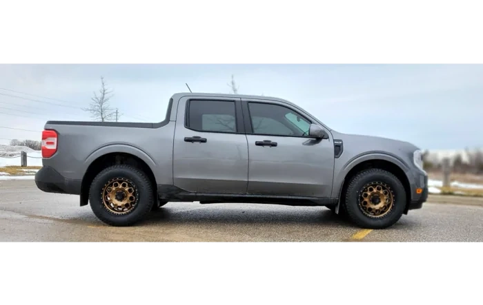 New bronze KMC wheels and Falken tires installed