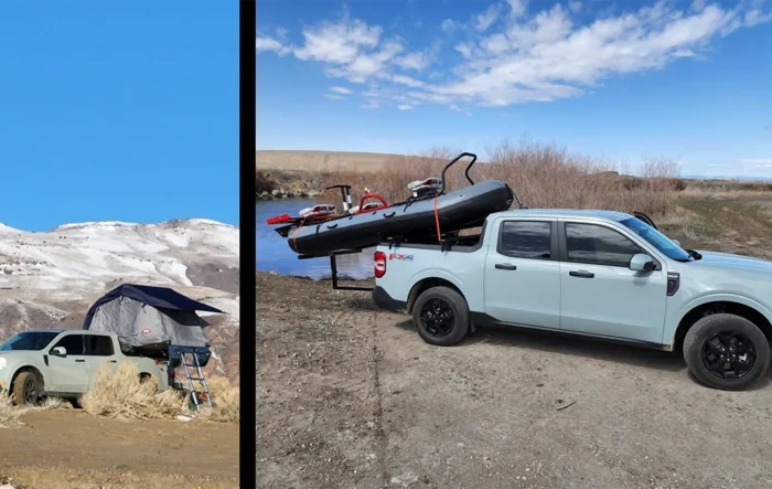 Sooooo Versatile, love this truck / adventure machine.