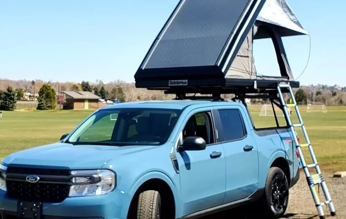 QuickPitch RTT/ Leitner Rack on Maverick XLT AWD 4K FX4