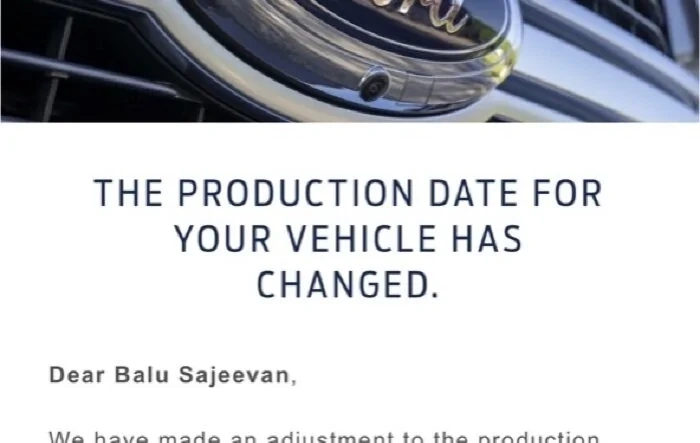 My scheduled production week got moved up to week of 9/13