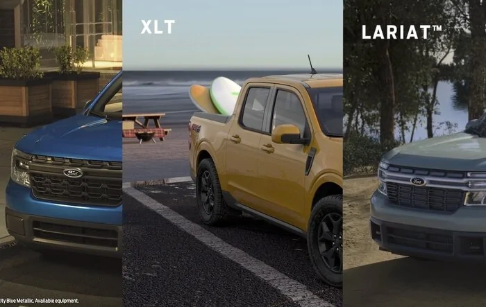Maverick Trim Comparison (XL, XLT, Lariat)
