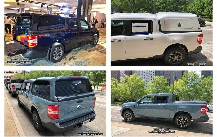 Pics: Maverick Bed Cap Topper (SnugTop) + seat covers + First Edition Maverick + Molded Splash Guards