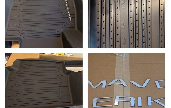 My Maverick Tailgate Letters, Tailgate Assist, All-Weather Mats have arrived