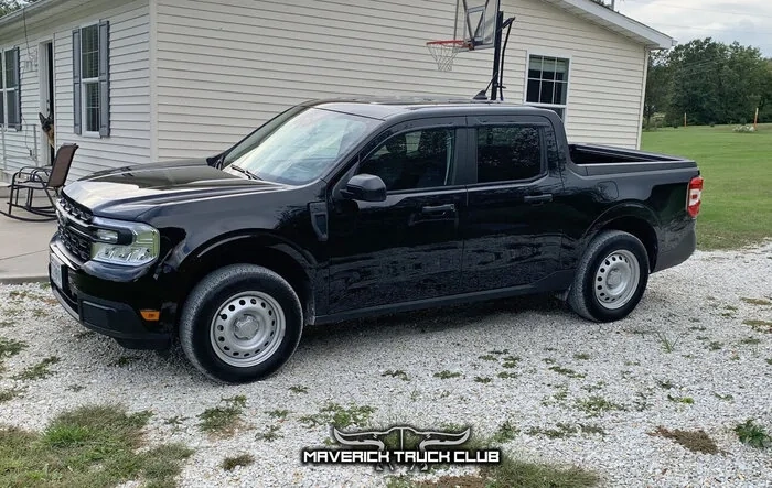 Shadow Black XL Delivered and Mods Installed: Window Air Deflectors + Tailgate Assist Struts