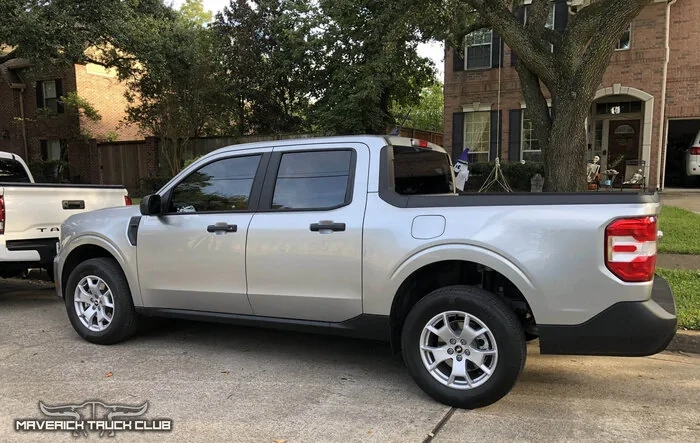 Bronco Sport wheels on a Maverick LX - pics!