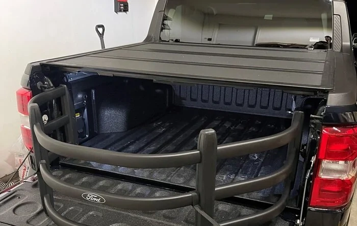 BakFlip MX4 bed cover with Ford Bed Extender - Yes, they work together (pics + video)