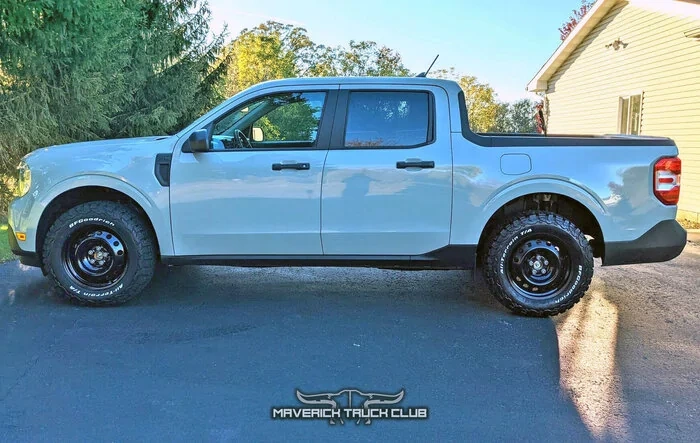 Painted black steelies on BFGoodrich KO2 245/65/17