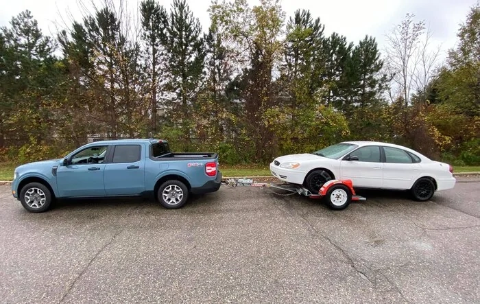 4K Tow Package max towing test: 4,050 lbs (another vehicle)