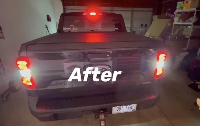 DIY - Maverick LED tail lights upgrade. Before and After Video