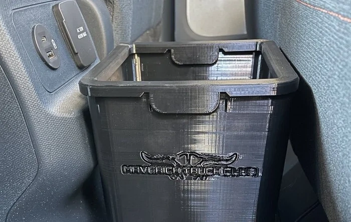 FITS 3D printed trash can created for the Maverick