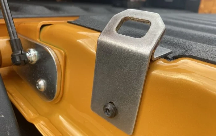 Custom Tailgate Tie Down That Work With Tailgate Assist Installed (Recovers Lost Tiedown)