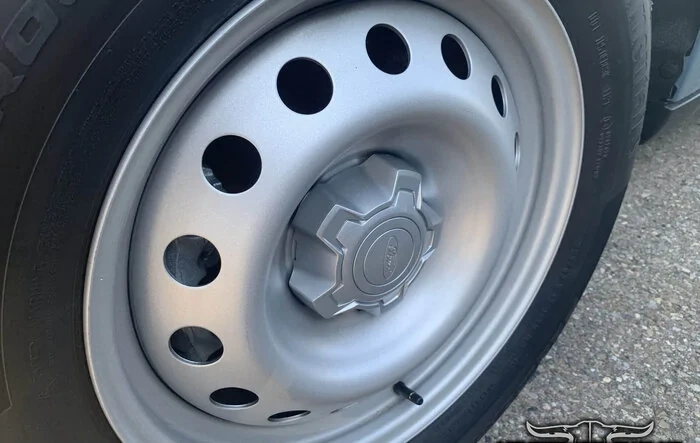 Weight of Maverick Stock Steelies Wheels = 27.2 Lbs / Pounds