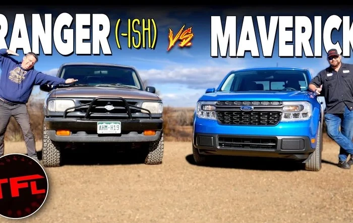 TFL Compares Maverick Hybrid to the Original Ford Ranger