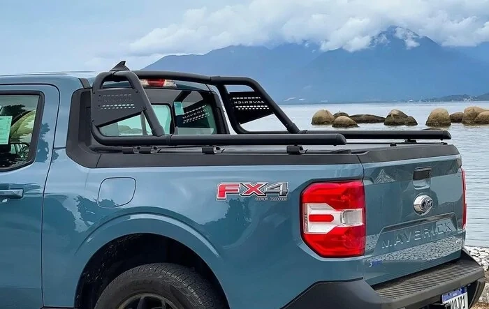 Maverick with chase bed rack / pipe rails and running boards [more photos added]