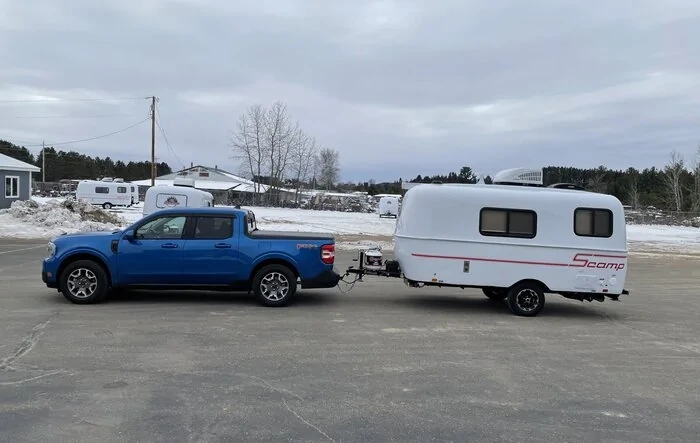 Tow report: Maverick towing 16 ft Scamp trailer (2200 lbs) for 1500 miles