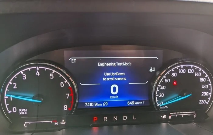 Ford Maverick Engineering Test Mode!!! [How to Enter]