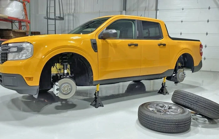 2022 Hybrid Maverick Suspension Deep Dive & MPG Results | 39 mpg and 1 twist beam