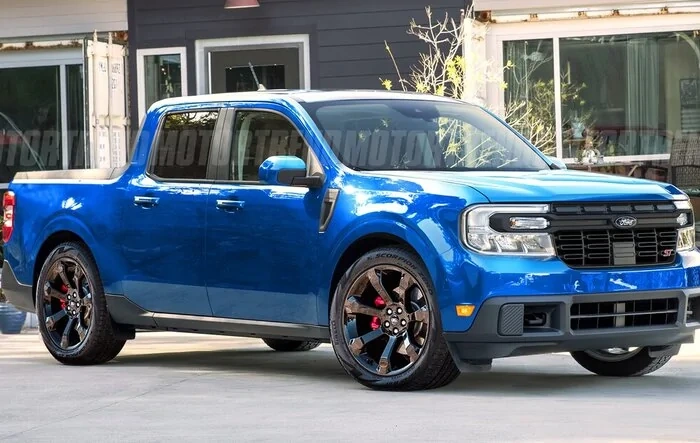 Maverick ST pickup rendered