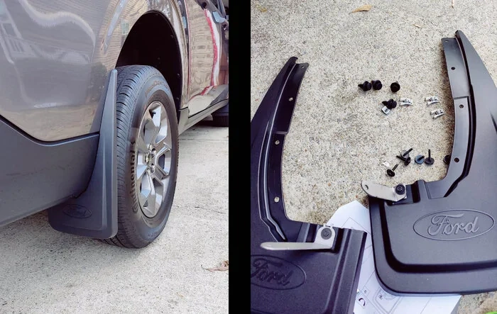Ford Mud Flaps Install - DIY Video & Photos