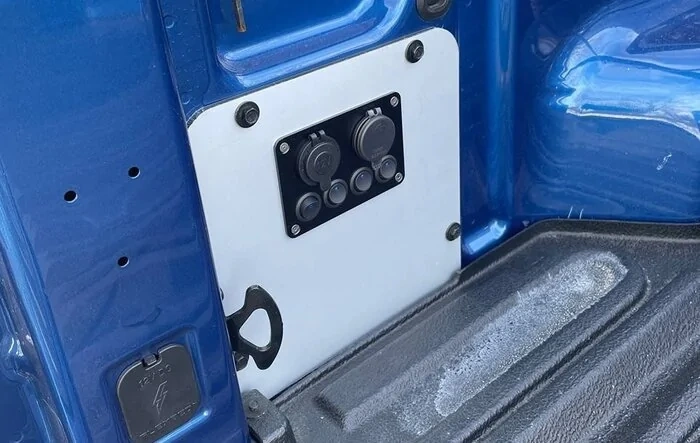 12v Charger Panel Mod for Bed Cubby