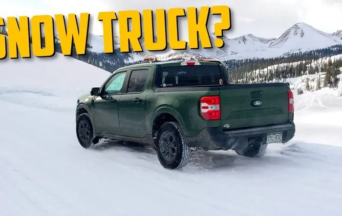 Is the New 2025 Maverick Hybrid AWD Any Good in the Snow? Test Review by TFL