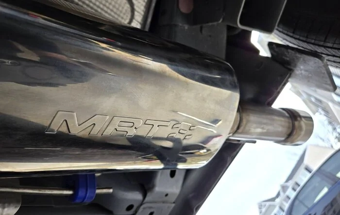 MRT sidekick exhaust install & video sound clip