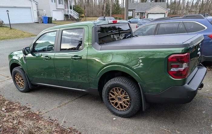 Obligatory got mine - 2025 Maverick + new aftermarket wheels & tires