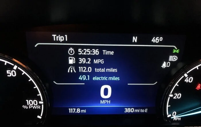 [Updated] Real world Hybrid Maverick MPG mileage after 200+ miles (by owner)