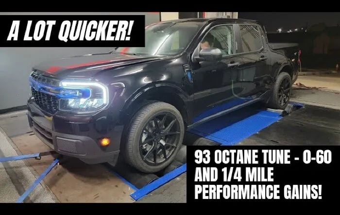 2.0 tune performance gains w/ 93 octane -- 0-60 and 1/4 mile times