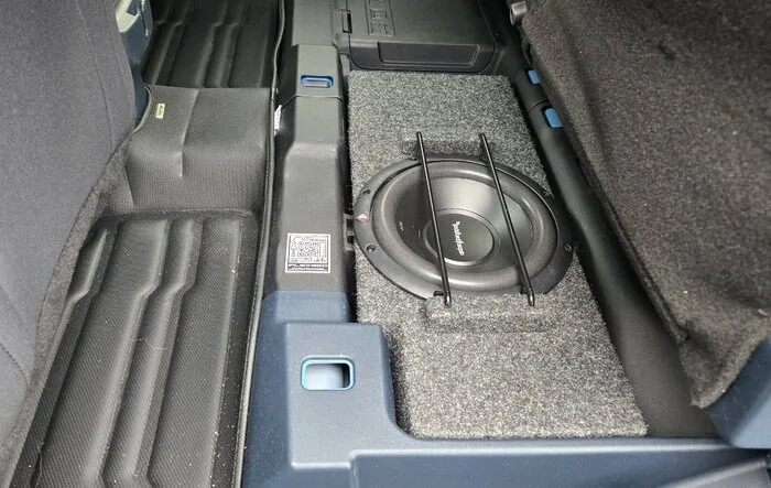 I upgraded the sound system in my 2025 Maverick XLT.